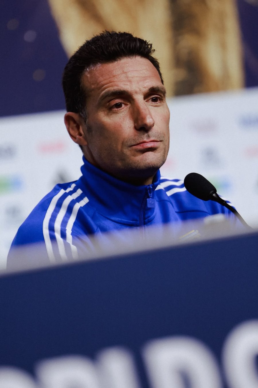 PREVIA. Scaloni dijo que su equipo y el espa&ntilde;ol "piensan parecido".