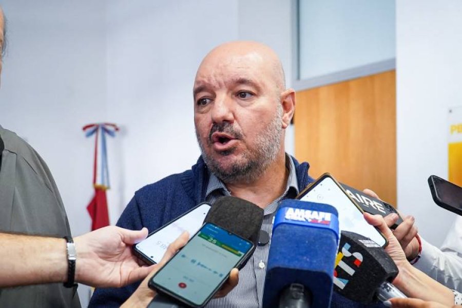RODRIGO ALONSO. El titular de Amsafe volvi&oacute; a reclamar una actualizaci&oacute;n salarial importante para los docentes santafesinos.