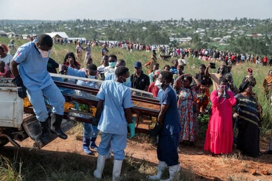 SITUACION CRITICA EN AFRICA. Seg&uacute;n datos oficiales, el brote contin&uacute;a propag&aacute;ndose en el territorio congole&ntilde;o.