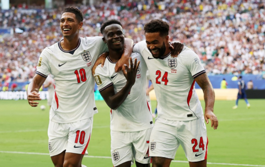 Inglaterra firm&oacute; la segunda mejor actuaci&oacute;n de su historia en un show de goles ante Francia