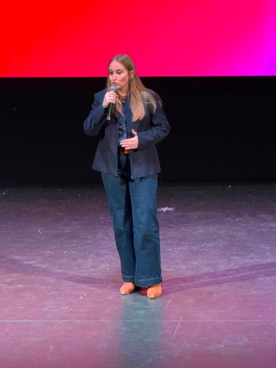 La ministra Victoria Tejeda.
