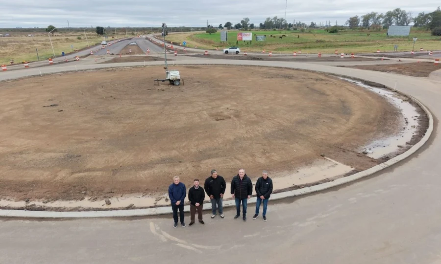 La obra que est&aacute; ejecut&aacute;ndose en Arruf&oacute;.