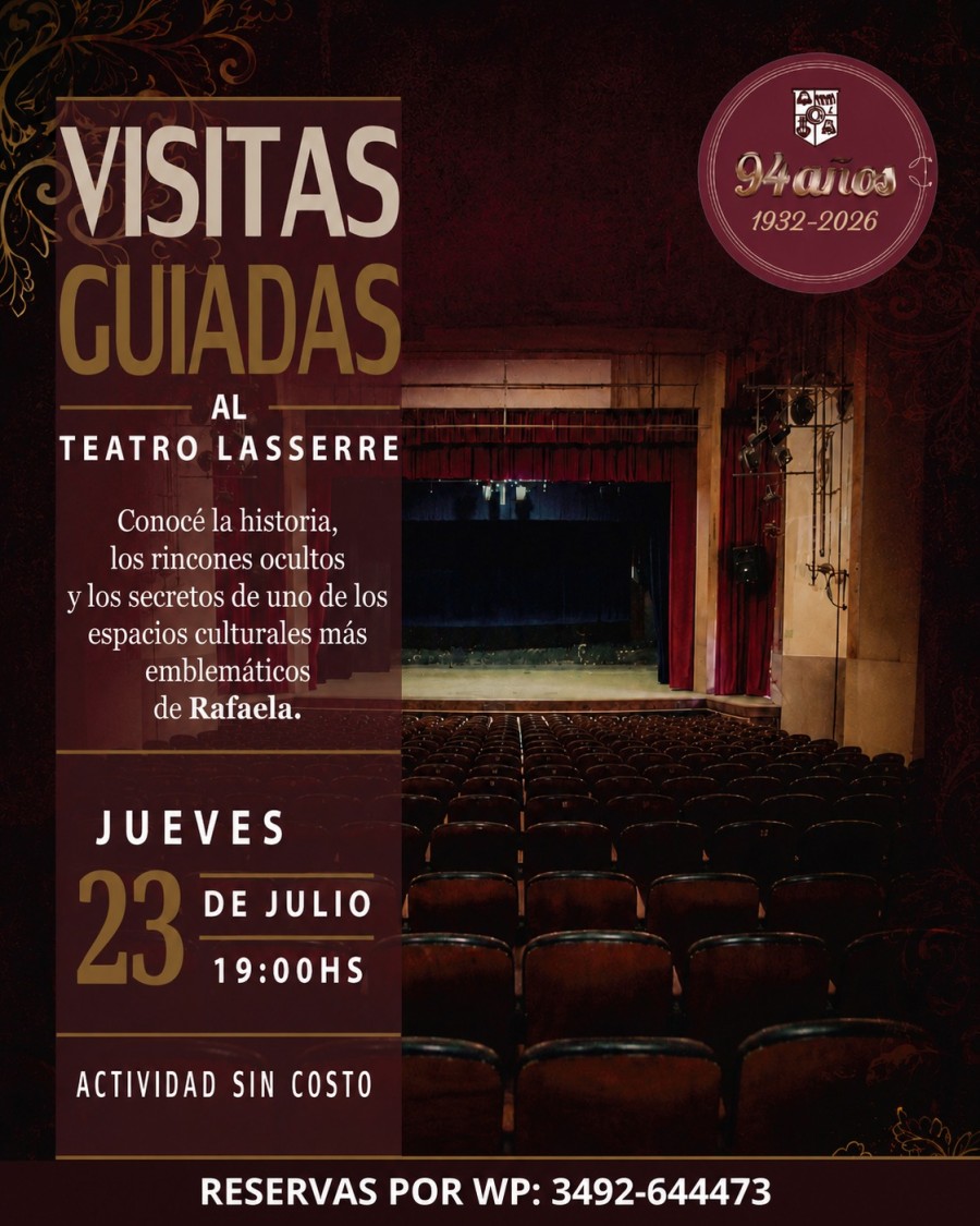 Nueva visita guiada al Teatro Lasserre.