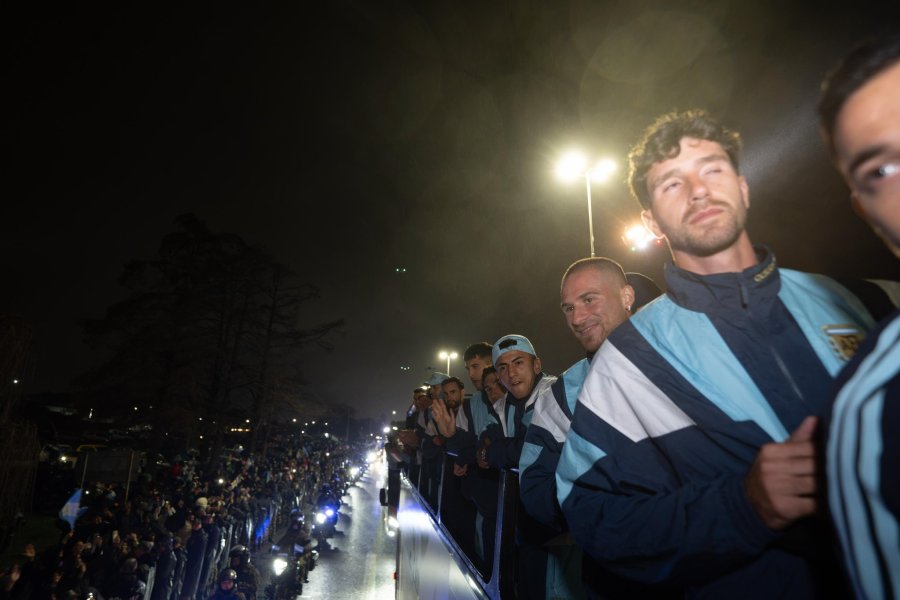 LA SELECCI&Oacute;N ARGENTINA AL REGRESAR AL PA&Iacute;S