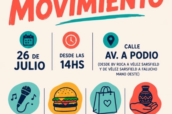Rafaela se prepara para una nueva edición de la feria "Podio en Movimiento"