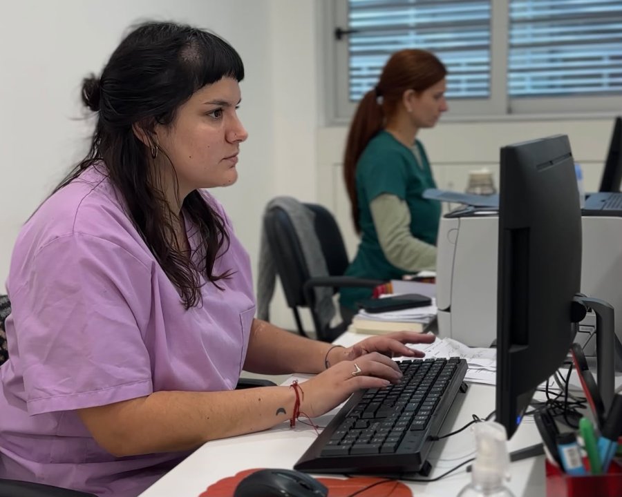 FORMACION DE PROFESIONALES. Integrantes de las residencias del efector destacaron la experiencia multidisciplinaria que ofrece la instituci&oacute;n y el atractivo de Rafaela para el desarrollo calificado.