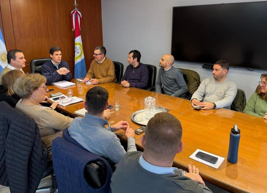 ENCUENTRO. Se definieron l&iacute;neas de trabajo conjuntas entre las distintas &aacute;reas, con el objetivo de anticiparse a posibles contingencias clim&aacute;ticas.