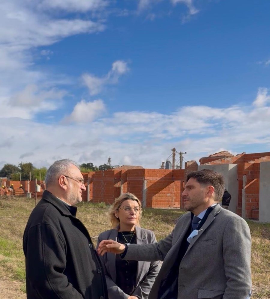 Alcides Calvo, Zulma Maciel y Maximiliano Pullaro.