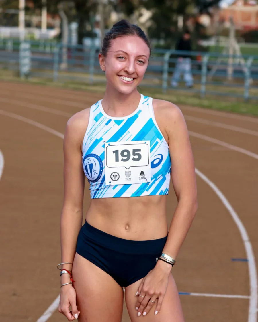Helen Bernard Stilling, una de las atletas destacadas durante el Campeonato Nacional Sub 23 en Tigre. (FOTO CRISTI&Aacute;N GONZ&Aacute;LEZ / CADA)