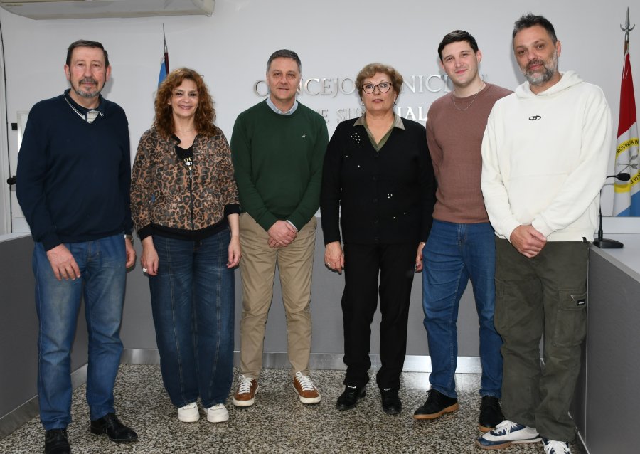 José Delmastro, Laura Balduino, Fernanco Cattaneo, Mabel Fosstti,Juan Ignacio Astor y Sebastián Nicolau