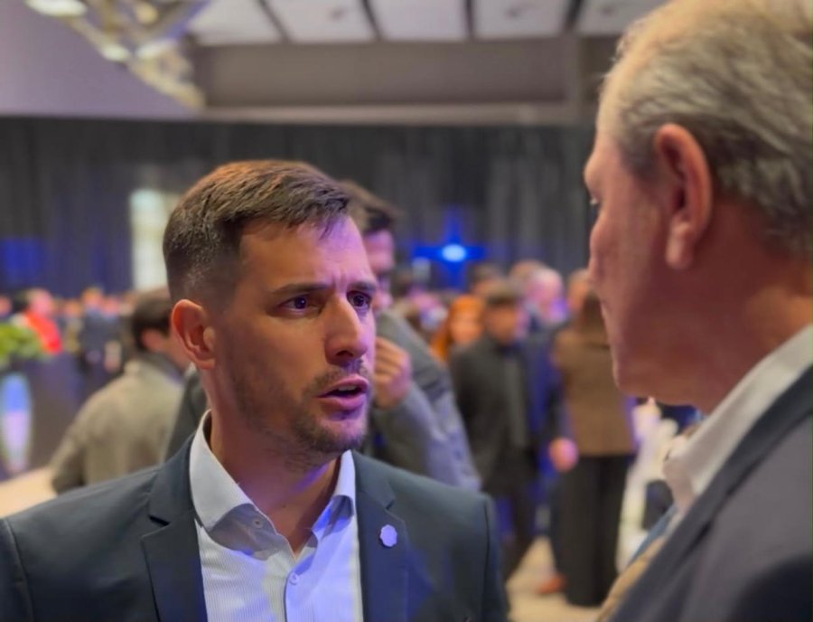 CUMBRE DE GOBERNADORES. Viotti destac&oacute; la importancia de que Rafaela tenga presencia en los &aacute;mbitos donde se construyen pol&iacute;ticas de alcance regional.