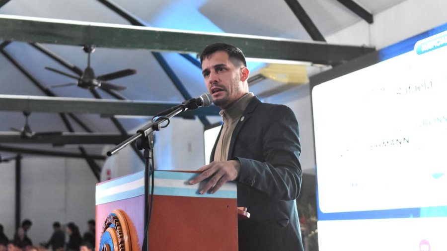 EVENTO. El intendente Leonardo Viotti encabez&oacute; el seminario que se desarroll&oacute; en la Sociedad Rural de nuestra ciudad.