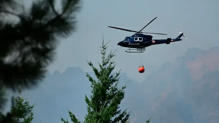 TRAGEDIA EN SAN JUAN. La aeronave perdi&oacute; contacto mientras participaba de una capacitaci&oacute;n para combatir incendios forestales.
