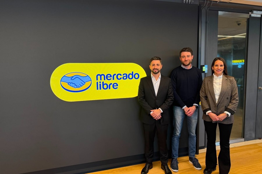 Los concejales Senn y Caruso se reunieron con Mercado Libre