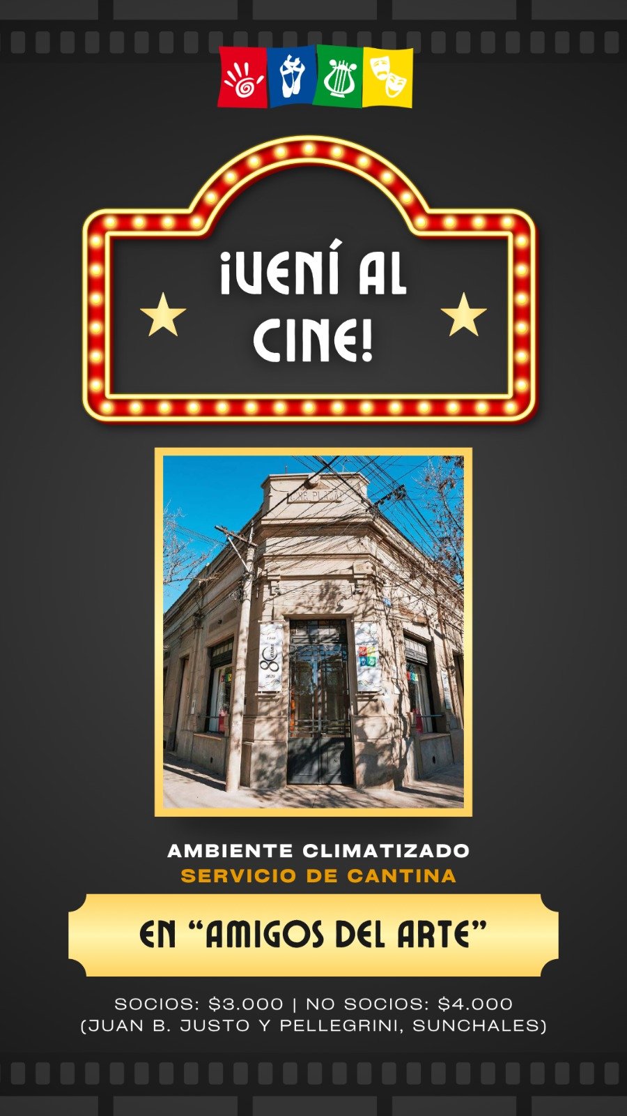El edificio declarado Patrimonio Cultural.