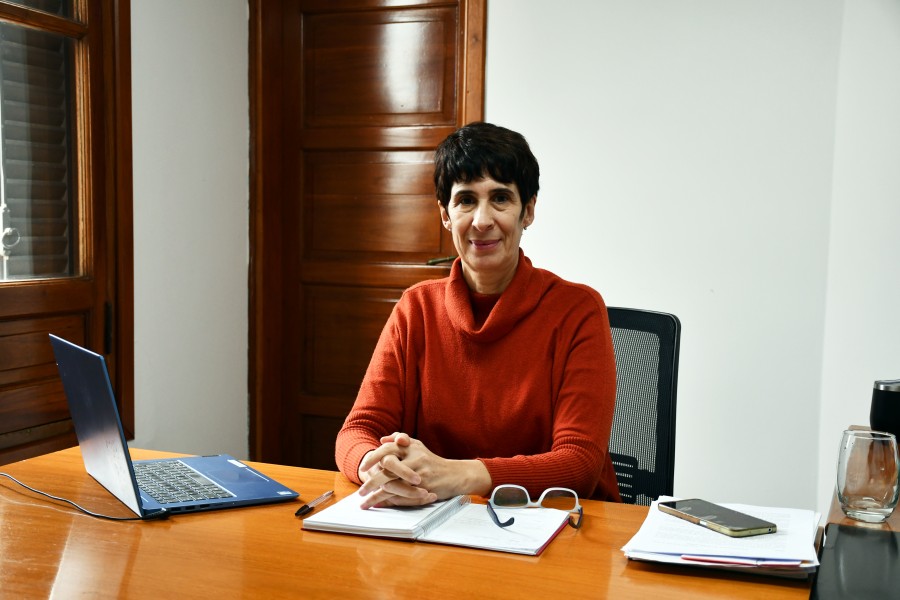 Andrea Ochat, secretaria de Gobierno del Municipio.