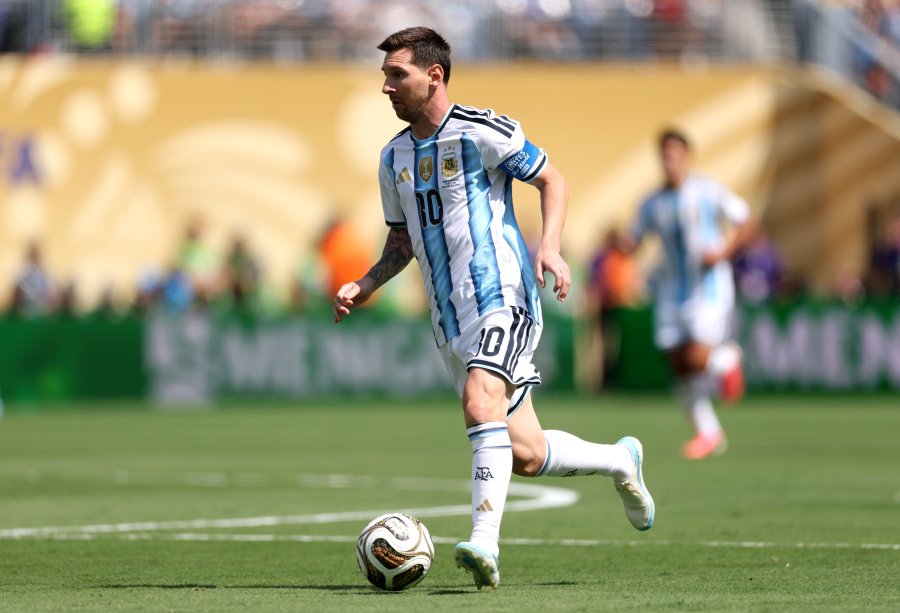 Leo Messi brill&oacute; una vez m&aacute;s con la camiseta de la Selecci&oacute;n.