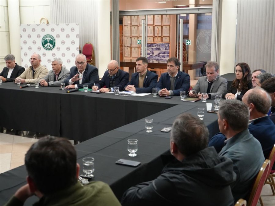 INICIATIVAS. El encuentro tuvo como eje compartir una agenda de temas estrat&eacute;gicos para el fortalecimiento del entramado productivo de Rafaela y la regi&oacute;n.