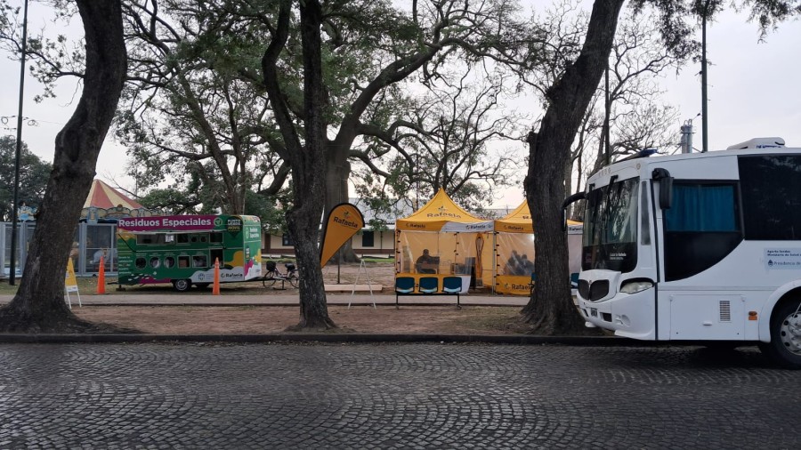 La Muni en tu Barrio culmin&oacute; su semana de trabajo en el barrio Sarmiento.
