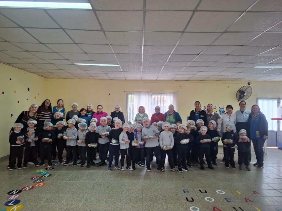 El grupo que participo´en el reciente taller.