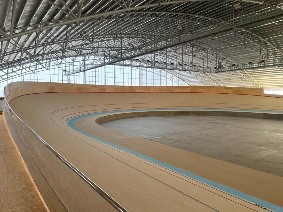 CASI TERMINADO. La nueva infraestructura deportiva que la ciudad construy&oacute; con vistas a los Juegos Suramericanos 2026.