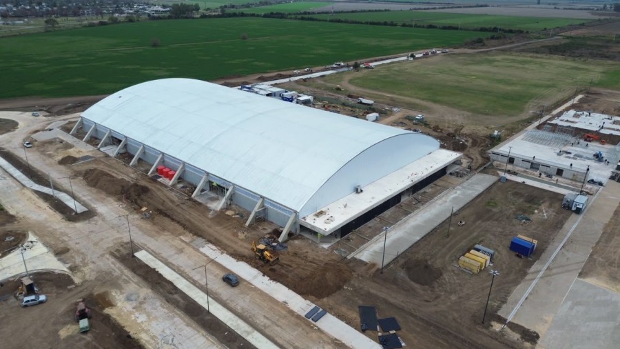 El Gobierno contin&uacute;a trabajando en las obras de infraestructura deportiva que albergar&aacute;n los Juegos Suramericanos.