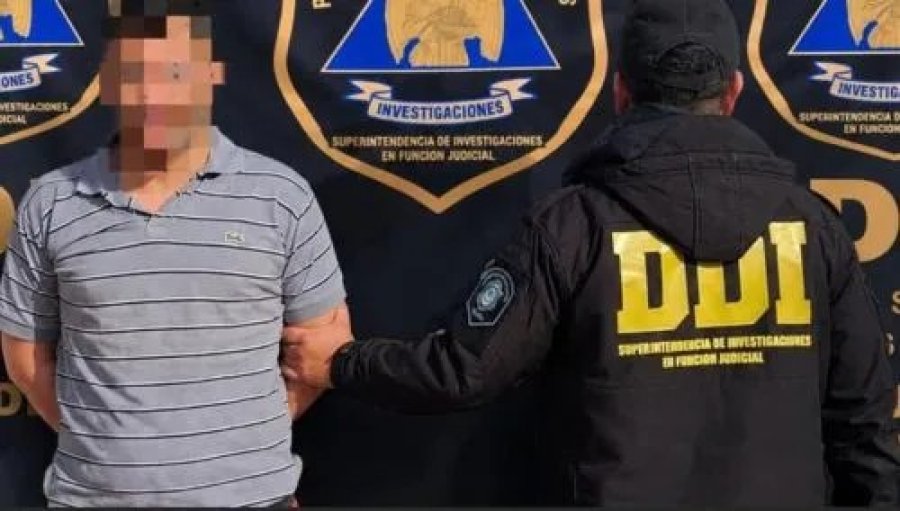 El detenido.