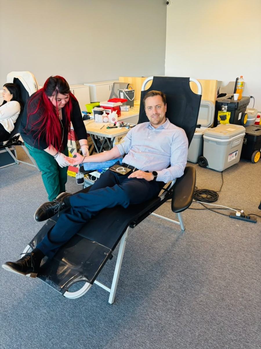 Más de 120 donaciones de sangre.