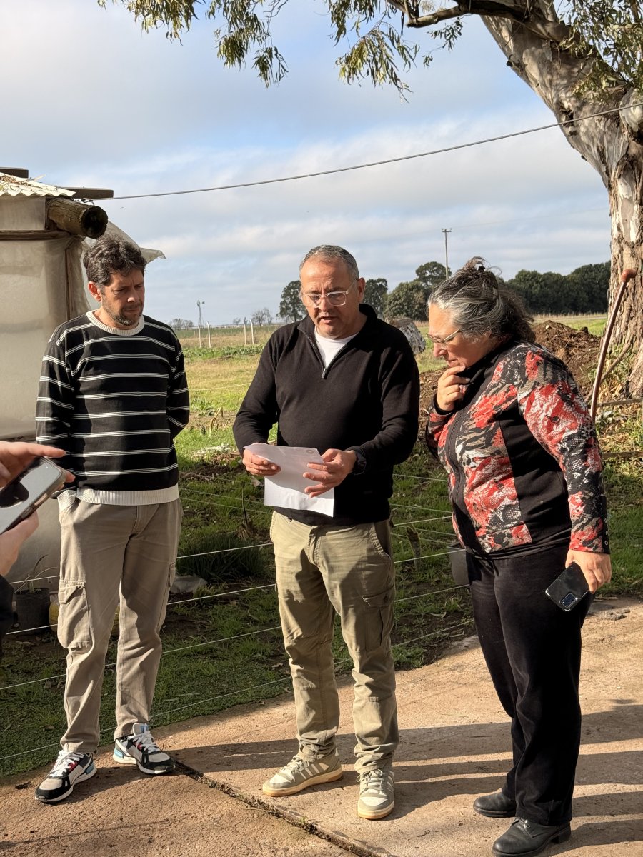 Un instante de la actividad para ejecutar el plan de forestaci&oacute;n.