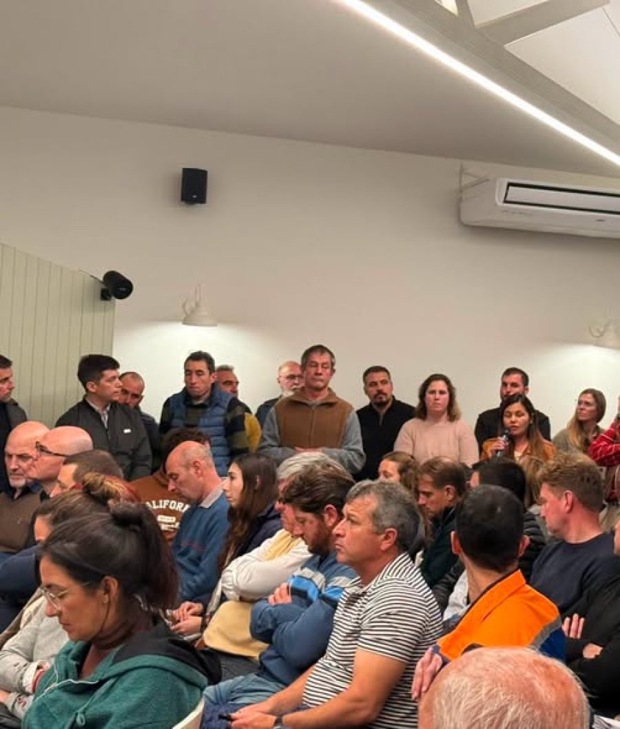 Vista parcial de los asistentes.