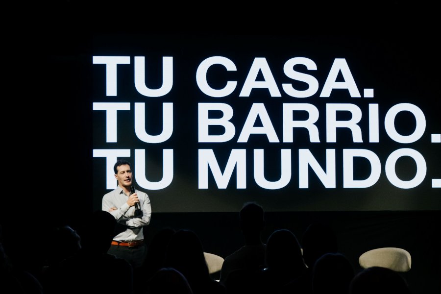El empresario Juan Lagrutta, uno de los principales impulsores de Distrito Joven, abri&oacute; las jornadas el viernes pasado en el Complejo del Viejo Mercado.