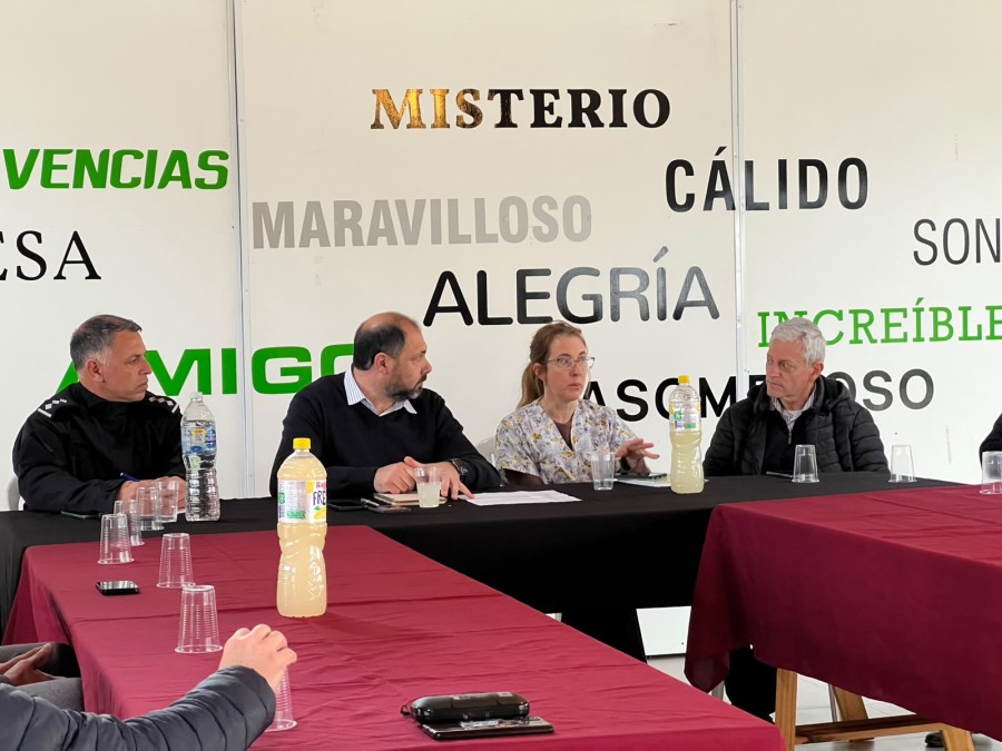 Quienes presideiron el encuentro.