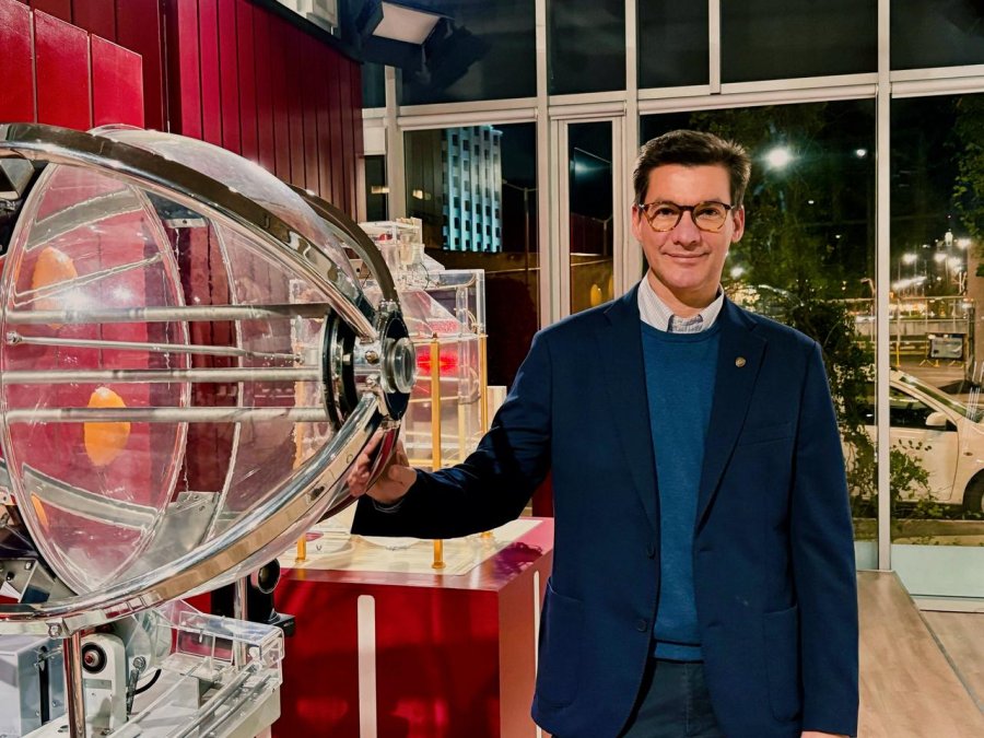 <b>Daniel Di Lena</b>, vicepresidente ejecutivo de la Loter&iacute;a de Santa Fe. (FOTO LOTER&Iacute;A DE SANTA FE)