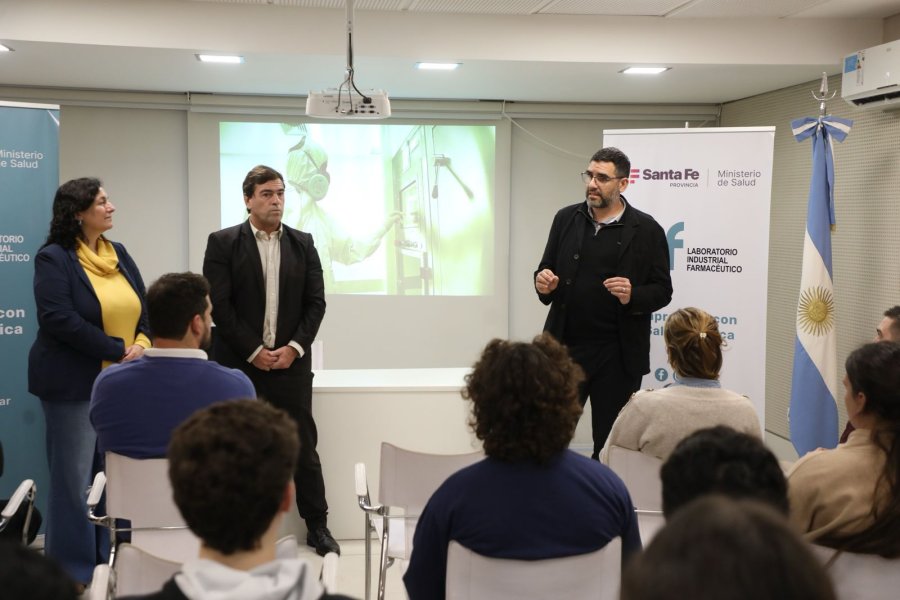"FABRICA DE FUTURO". La propuesta proyecta alcanzar a las 12 escuelas t&eacute;cnicas con orientaci&oacute;n qu&iacute;mica de la provincia de Santa Fe.