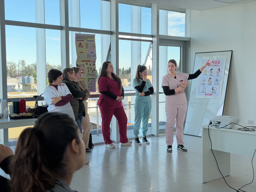 Durante la semana se realizaron diferentes acciones en centros de salud.