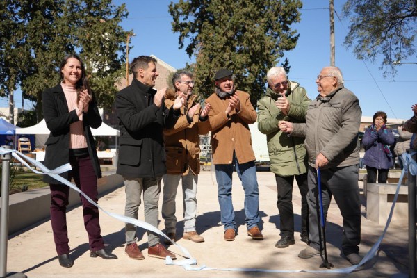 Viotti reinaugur&oacute; la Plaza de la Paz: &ldquo;Debemos recuperar espacios de calidad que nos inviten a compartir&rdquo;