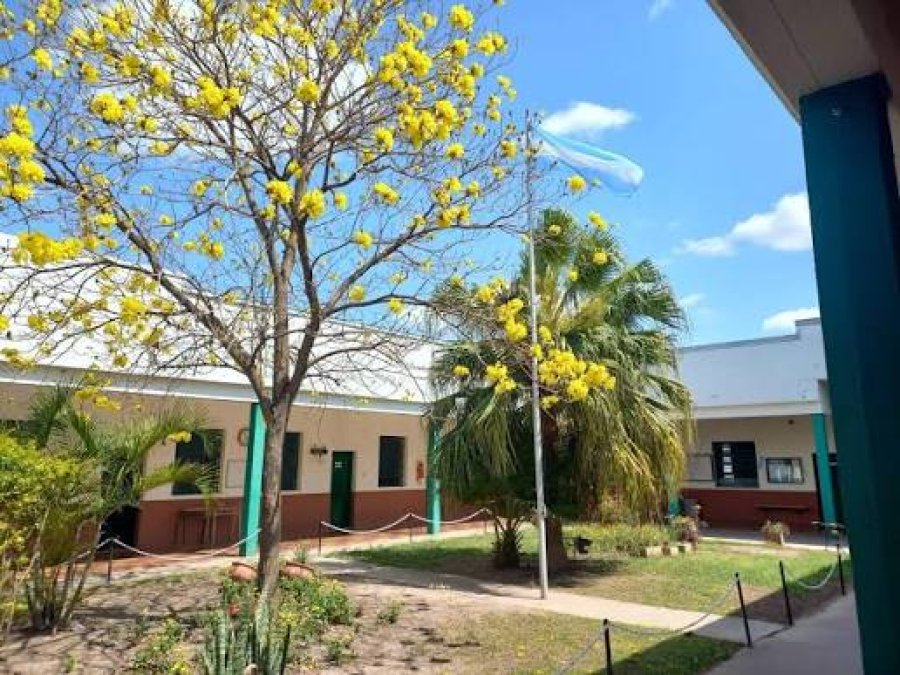 El establecimiento educativo colabora con proyectos comunales.