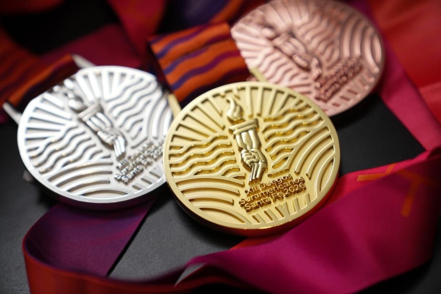 Las medallas sintetizan la identidad del territorio santafesino.