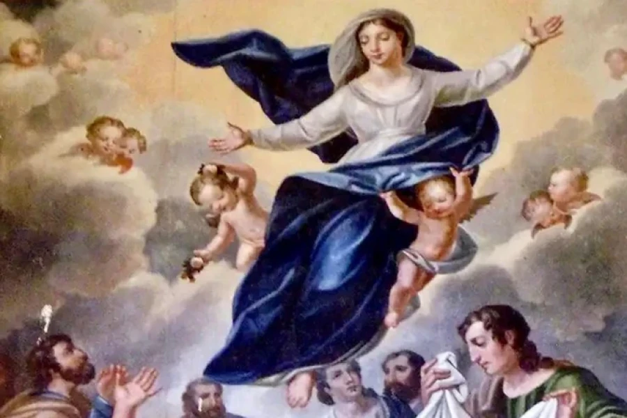 Asunci&oacute;n de la Virgen Mar&iacute;a a los cielos.