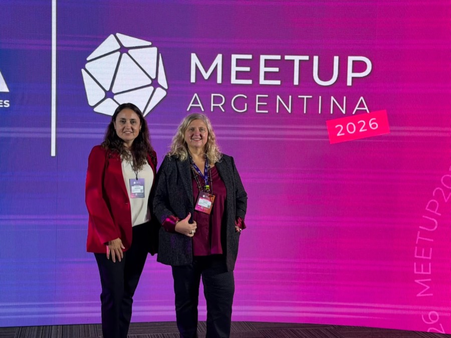 Rafaela presente en Meet Up Argentina 2026.