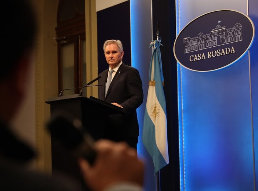 Pablo Quirno, canciller argentino.