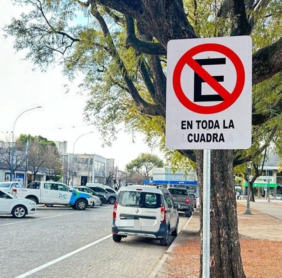 La se&ntilde;alizaci&oacute;n correspondiente se encuentra instalada en todo el sector.