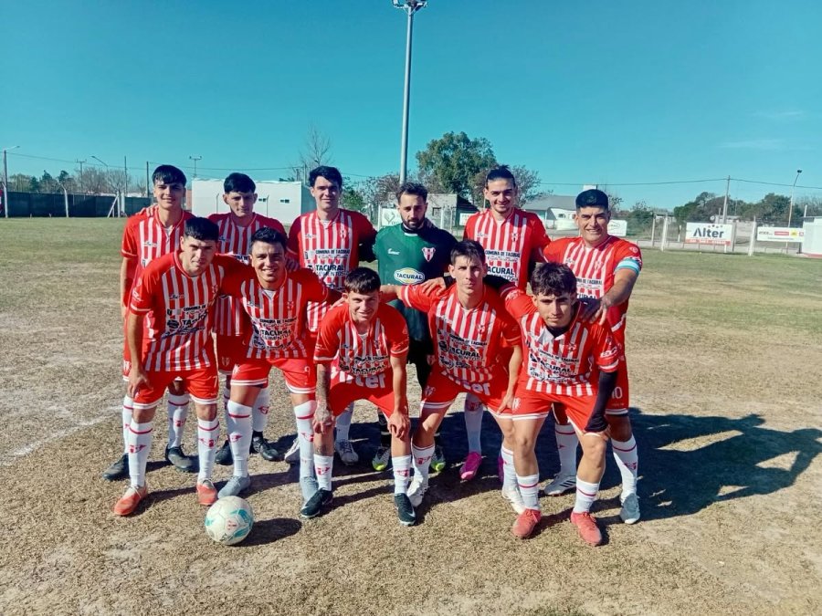 DEPORTIVO TACURAL. El domingo gole&oacute; a Brown de San Vicente por 5 a 1.