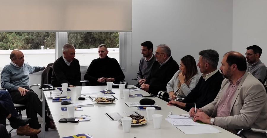 Los asistentes al encuentro celebrado en Rosario.