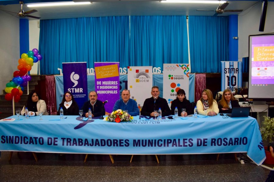PROGRAMA. Dar&iacute;o Cocco, el secretario general del SEOM, form&oacute; parte de la actividad que se llev&oacute; a cabo hoy en Rosario.