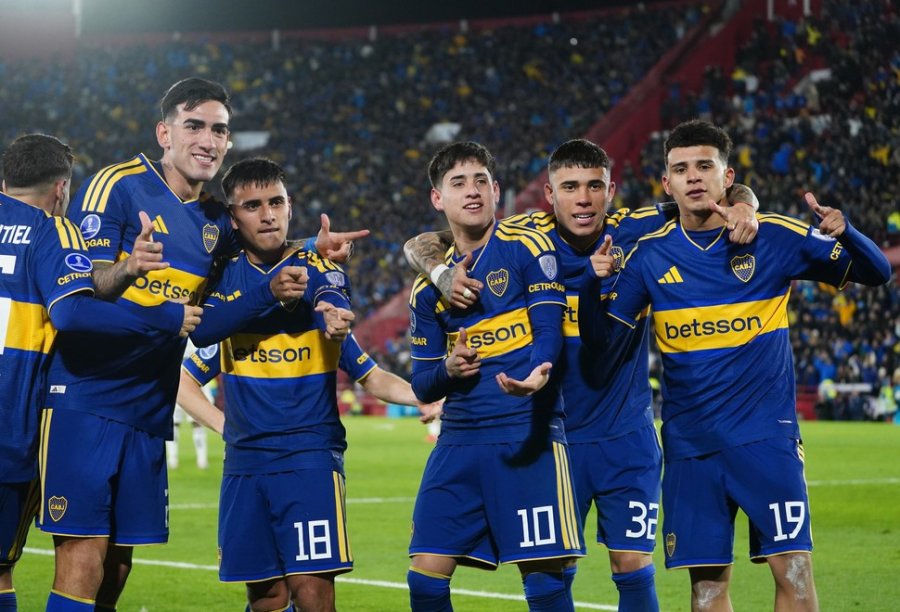 AIRE FRESCO. Los j&oacute;venes de Boca est&aacute;n rindiendo en muy buen nivel.