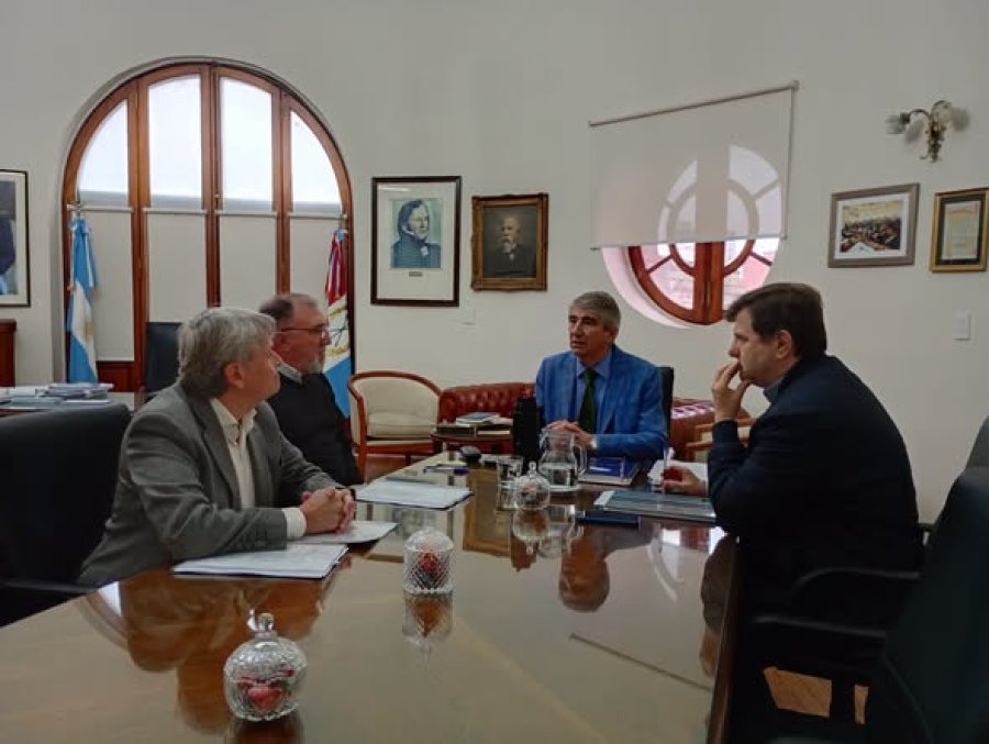 Un momento de la reciente reunión.