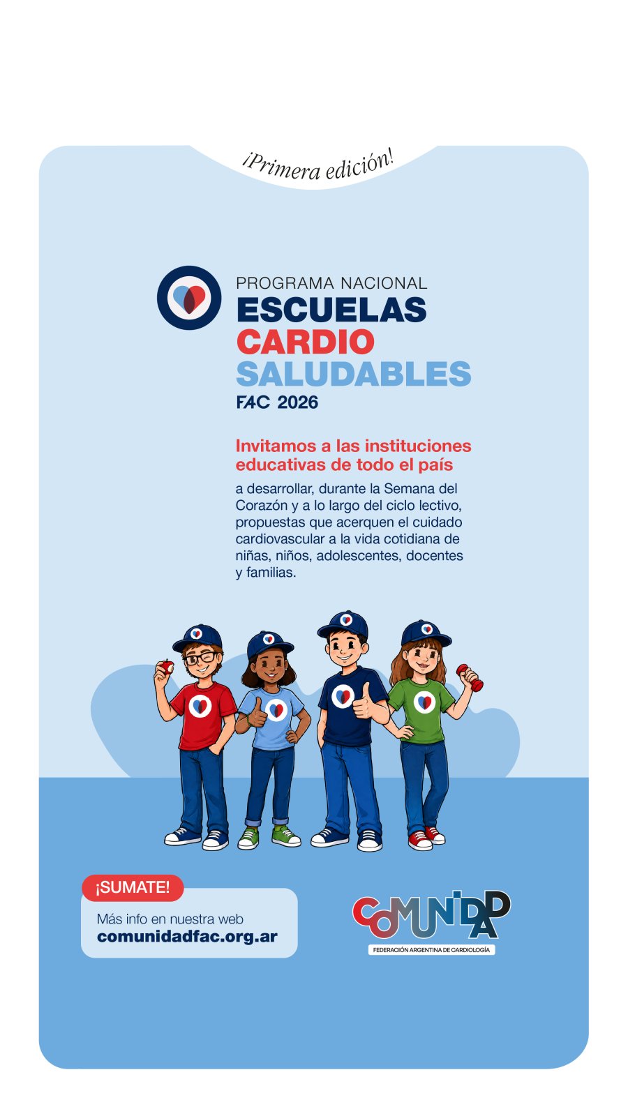Convocatoria a los establecimientos educativos.
