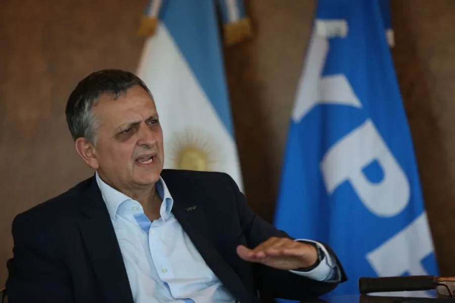 Horacio Mar&iacute;n, presidente de YPF.