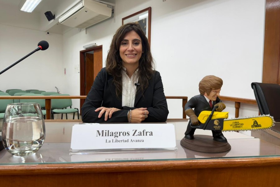 Mano a mano con Milagros Zafra, concejal de La Libertad Avanza